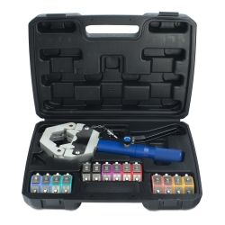FJC Hand-Held Hydraulic Crimper Kit for A/C Hoses with Die Set (2806)