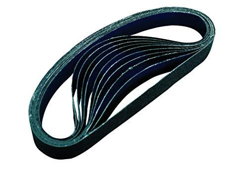 Astro Pneumatic AST303736Z 0.5 x 18 in. Zirconia 36-Grit Sanding Belt - 10 Piece