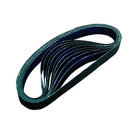 Astro Pneumatic AST303740Z 0.5 x 18 in. Zirconia 40-Grit Sanding Belt - 10 Piece