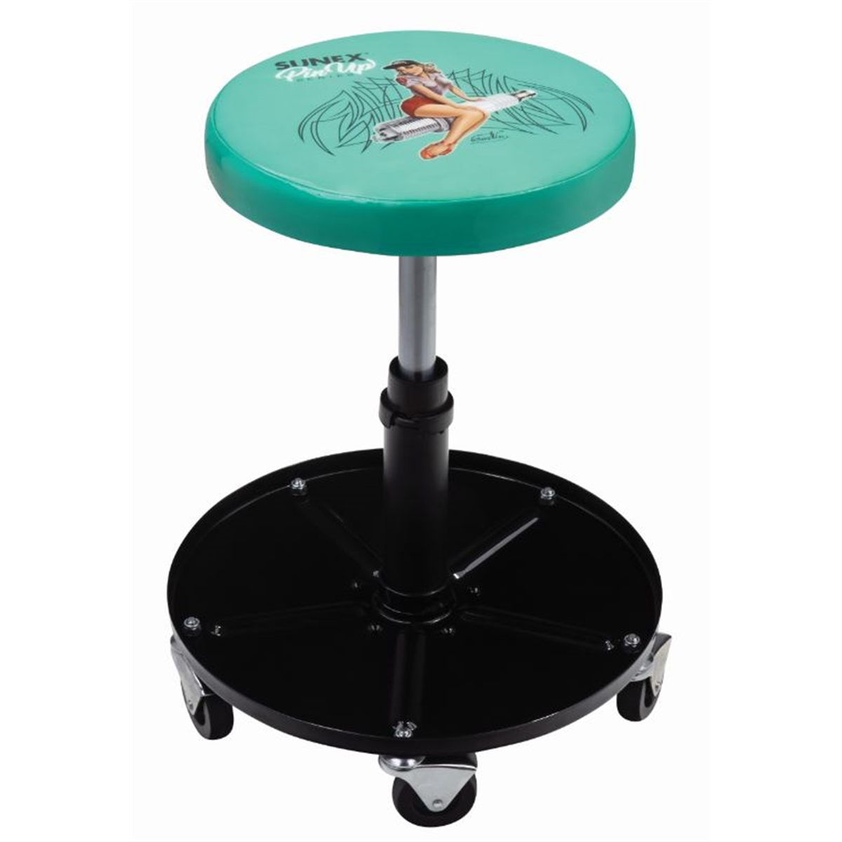 SUNEX Professional Pneumatic Shop SEAT W/1" (8509GERTIE)