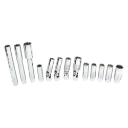 K Tool International KTI22013 0.37 in. Magnetic Spark Plug Socket Set, 13 Piece