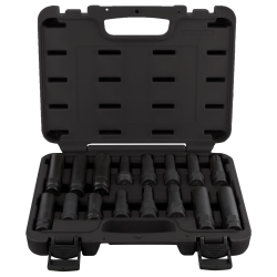 CAL75510 Spline Lug Key Socket Set, 16 Piece