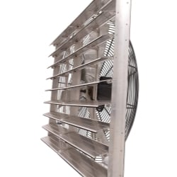 HES24SF6D240C 24 in. 2-Speed Industrial Shutter Fan