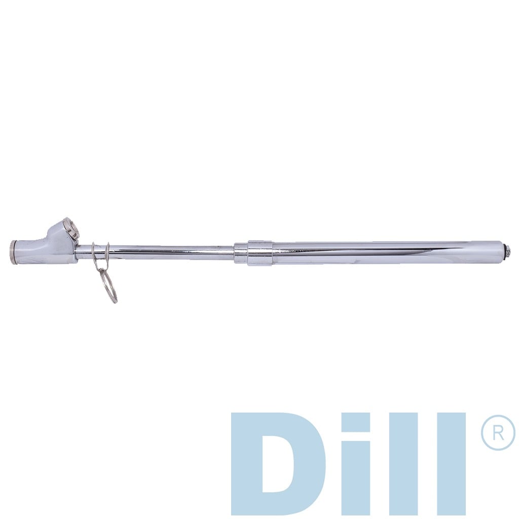 DIL7285-E 10-150 PSI Recalibratable Truck Gauge, Chrome