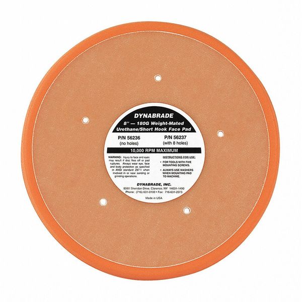 DYB56236 8 in. Hook & Loop Pad for 10700