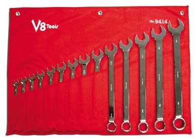 V8T9414 SAE Combo Wrench Set - 14 Piece