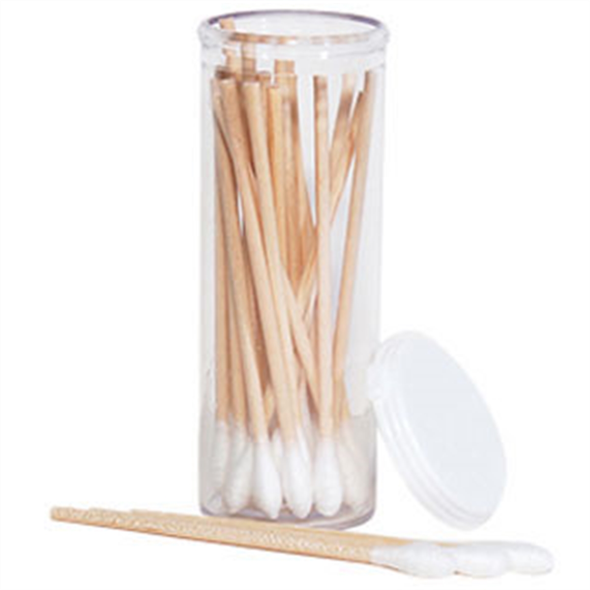 Picture of Chaos Safety Supplies CSU1159 Non-Sterile Wood Stick Single-Tip Cotton Applicators - 25 per Pack