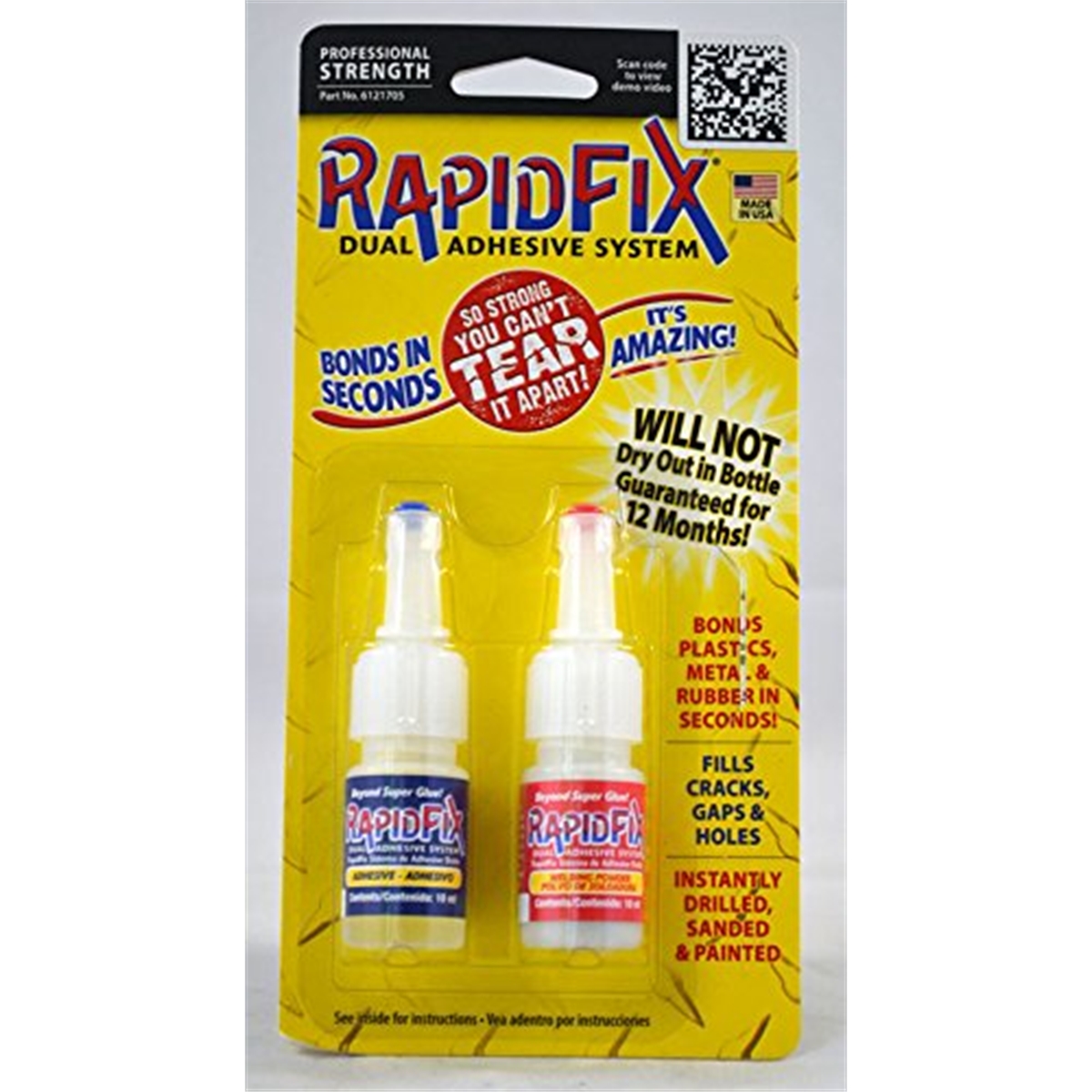 RapidFix  0.5 oz Dual Adhesive System