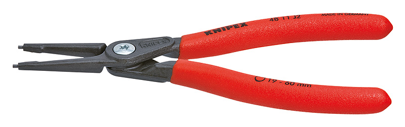 Picture of Knipex KNP4811-J2 7.25 in. Precision Circlip Snap Ring Plier for Internal Straight