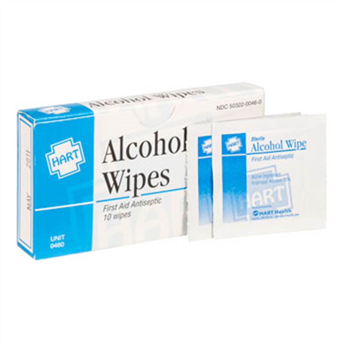 Picture of Chaos Safety Supplies CSU460 Alcohol Wipes&#44; Cleansing Pads - 10 per Unit