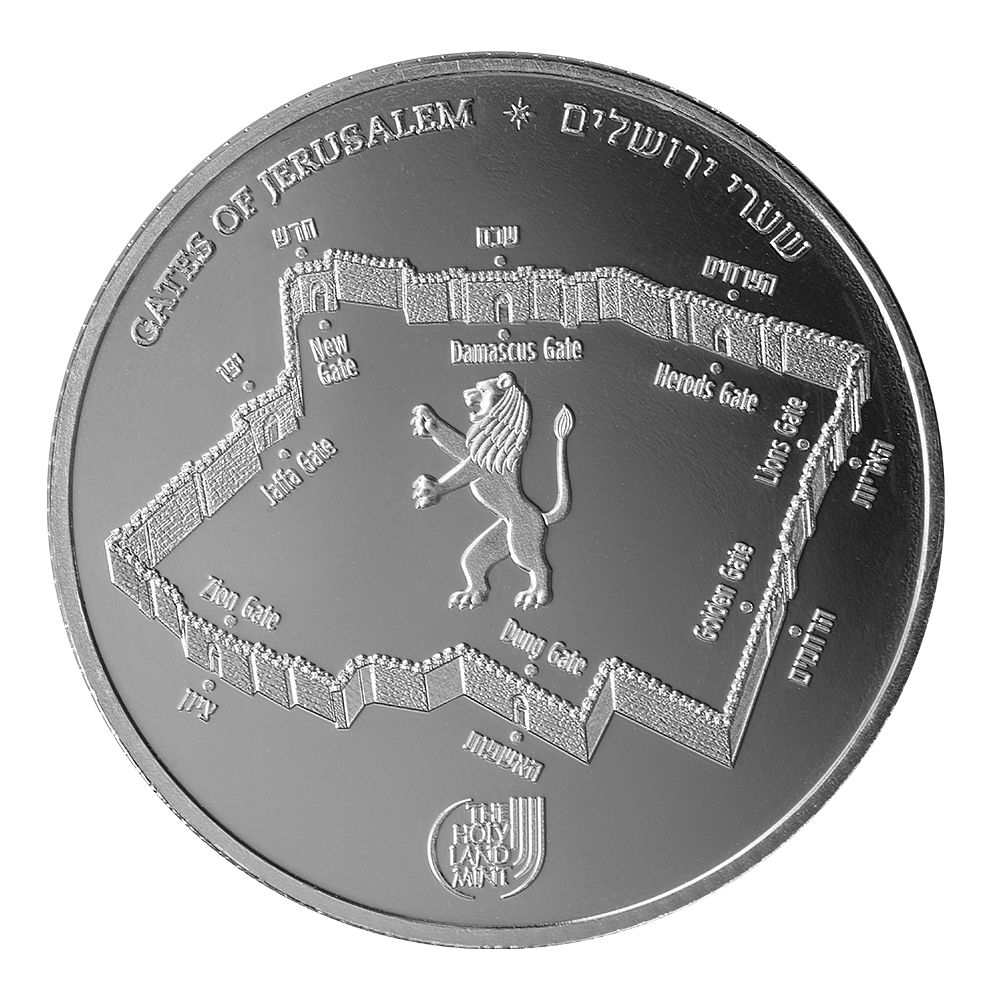 Picture of State of Israel Coins 23096380 1 oz 999 Golden Gate Silver Coin