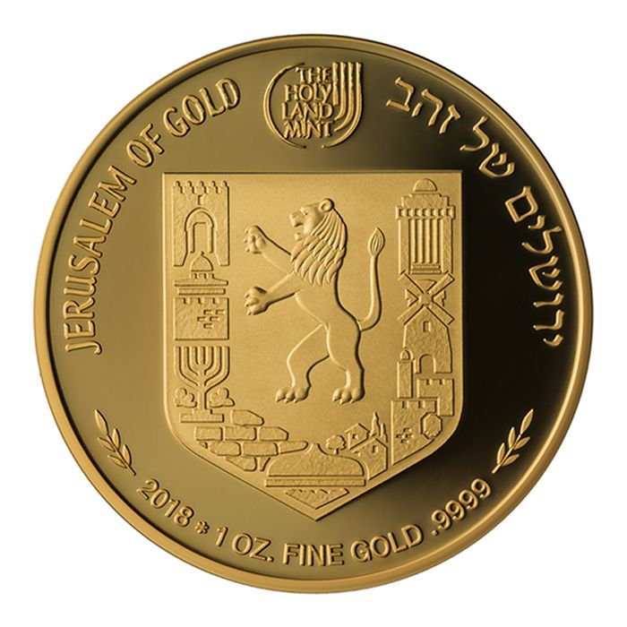 Picture of State of Israel Coins 33062320 1 oz 9999 City Of David Gold Coin