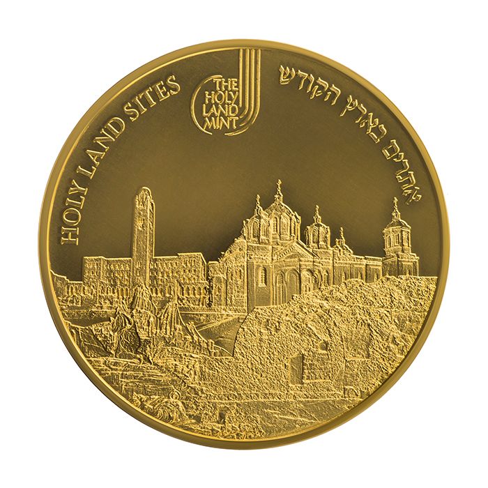Picture of State of Israel Coins 33064320 1 oz 9999 Church Of The Nativity Gold Coin