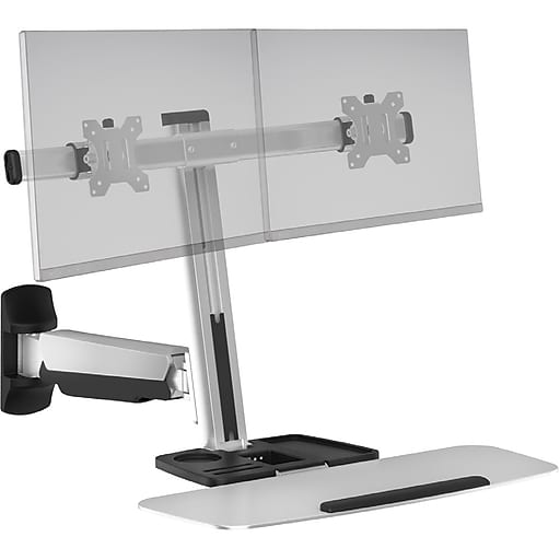 Picture of Ergotech FDM-LIFT-2 Freedom Lift Wall Mount for Monitor&#44; Silver