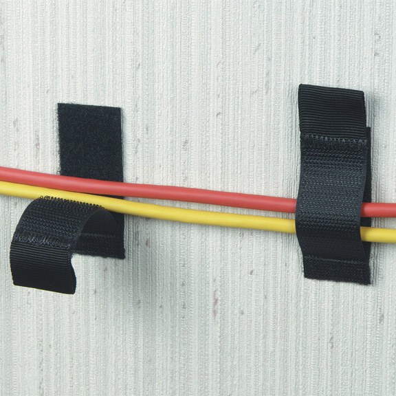 Picture of Black Box FT9370 1 x 2.5 in. Hook & Loop Cable Hanger