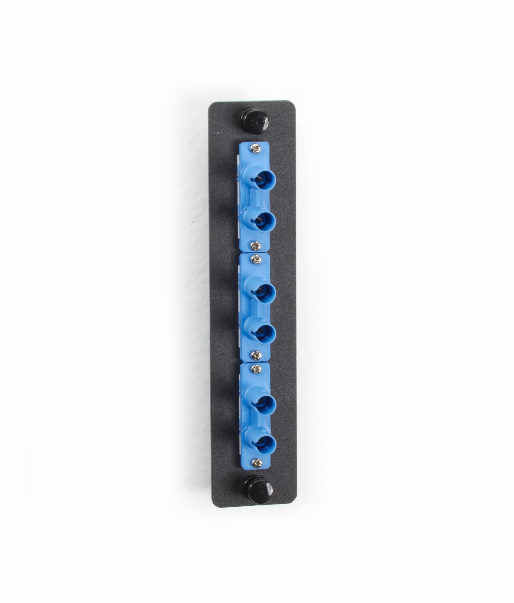 Picture of Black Box JPM450C ST Duplex Ceramic Low Density Fiber Adapter Panel