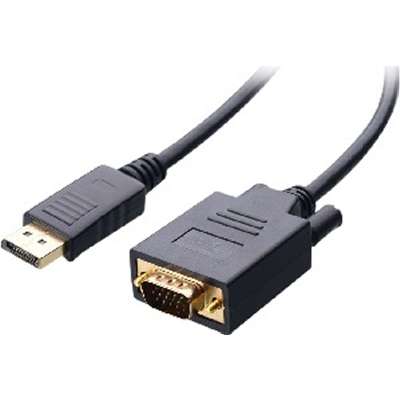 Picture of 4XEM 4XDPMVGAM10FT 10 ft. 3M Displayport to VGA Adapter Cable - Black