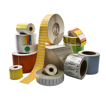 Picture of Honeywell SF17266-BLANK 4 x 4 in. Duratherm III Square Direct Thermal Paper - 3 in. Core&#44; 1454 Label per Roll - Case of 4