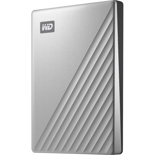 External Portable USB 3.0 256-Bit Encryption Standard My Passport Ultra 1 TB Hard Drive, Silver -  Virtual, VI3561998