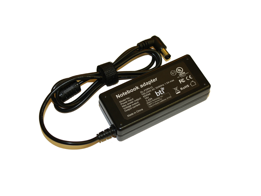 DL-PSPA12SL AC Adap Dell 19V 65W Slim Desktop with 7.4 mm Connector - Black