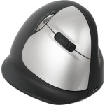 R-Go Wireless Vertical Ergonomic Mouse Large Left Hand, Black