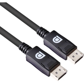 Picture of Club 3D CAC-1060 3 m DisplayPort 1.4 HBR3 8K 28AWG Cable for Audio & Video Device&#44; PC & Notebook - Black