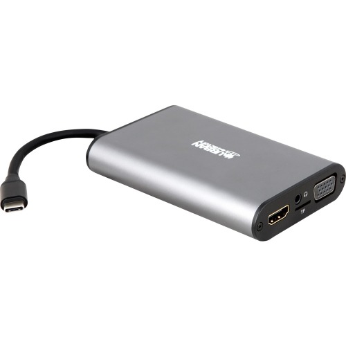 TCM10UF 60W USB USB Type C 2 x USB Ports 2 x USB 3.0 Type C Series 2 Mobile Station for Notebook - Sideral Grey