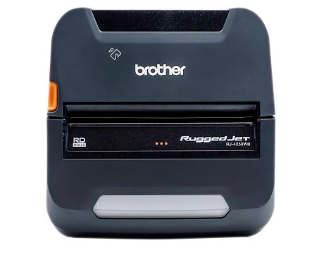 Picture of Brother RJ4250WBL RuggedJet 4 DT Printer with USB