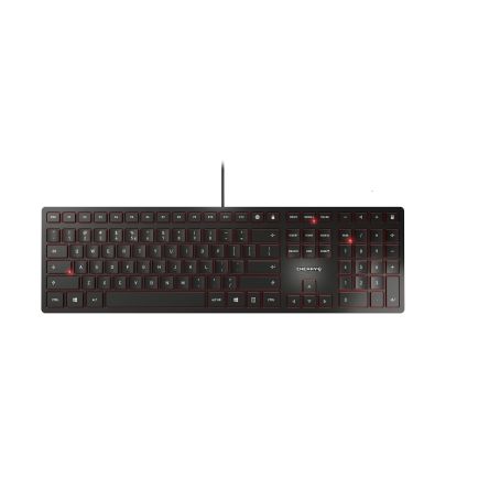 Picture of Cherry JK-1600EU-2 Wired Black USB Keyboard