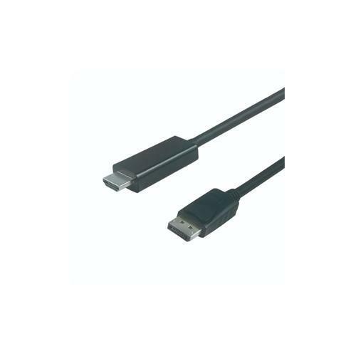 Picture of Visiontek 901214 2m DisplayPort to HDMI 2.0 Active 60Hz Cable - Black