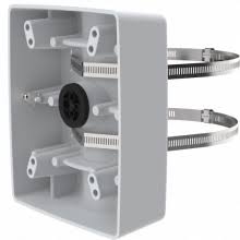 Picture of Axis Communication 01470-001 T91B57 Pole Mount for Relay Module&#44; Surveillance Cabinet