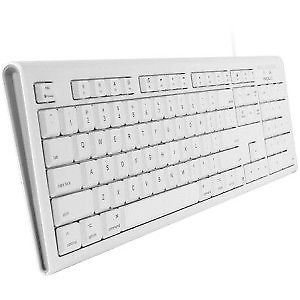 Picture of Macally Global QKEY Key Full-Size USB Keyboard with Short-Cut Keys for Mac