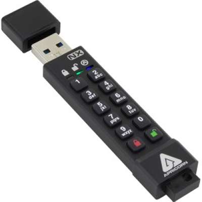 Picture of Apricorn ASK3-NX-4GB 4GB 256-Bit AES XTS Hardware Encrypted Secure USB 3.0 Memory Key