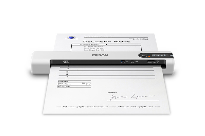 Picture of Epson B11B253202 DS-80W Wireless Portable Document Scanner