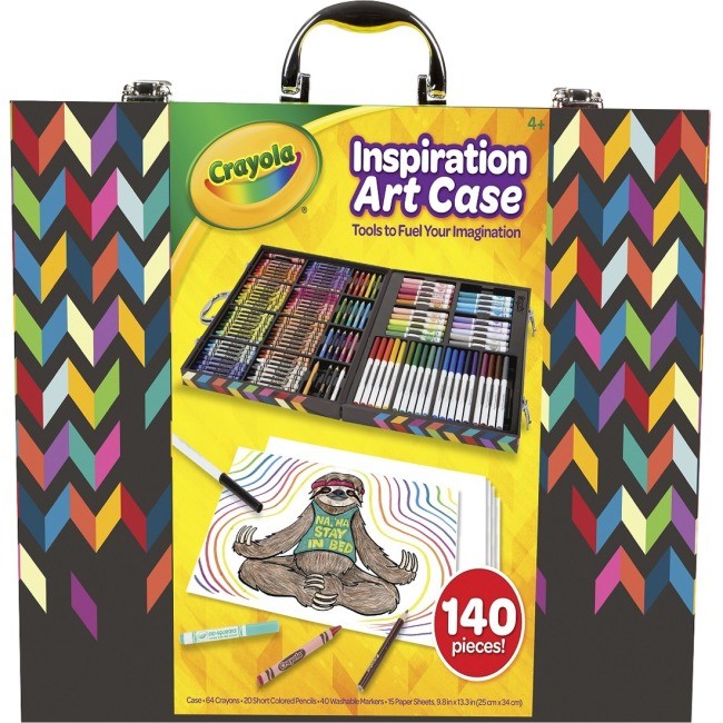 Picture of Crayola 04-0530 Inspiration Art Case Set&#44; Ages 4 Plus