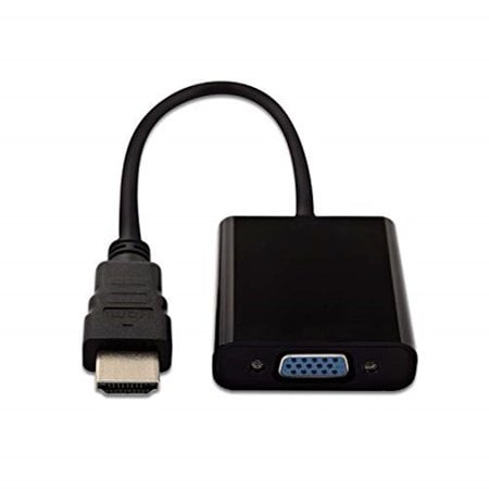 Picture of V7 CBLHDAVBLK-1N HDMI 1.4 to HDDB15 VGA Male to Female Adapter, Black
