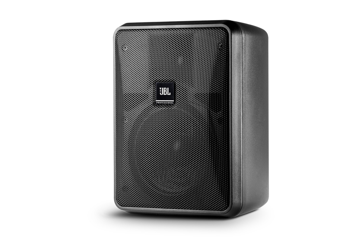 5 in. Compact Indoor & Outdoor Background & Foreground Speaker, Black