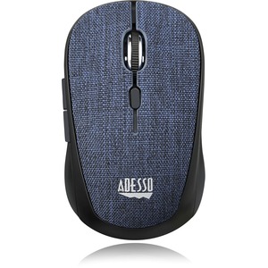 Picture of Adesso IMOUSE S80L 2.4GHZ Wireless Fabric Optical Mini Mouse&#44; Blue
