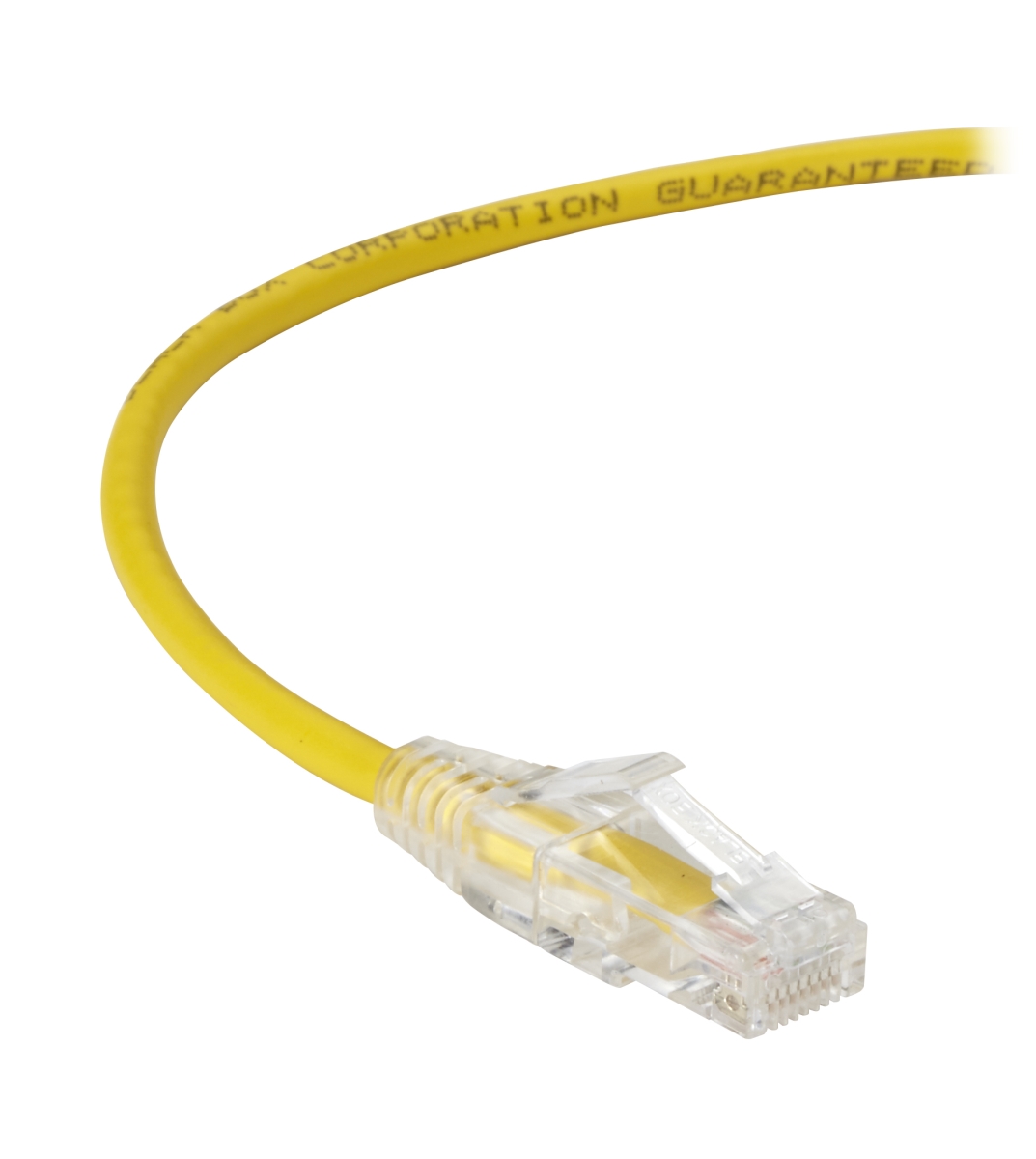 Black Box C6APC28-YL-04 Stranded Ethernet Patch Cable - Unshielded, PVC