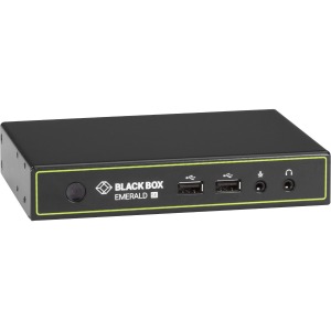 Picture of Black Box EMD2000SE-R RX Full HD DVI USB 2.0 Serial Audio DVI KVM-Over-IP Matrix Switch Receiver