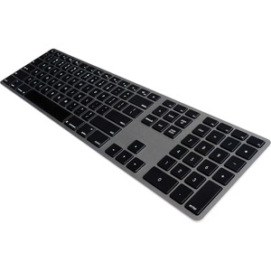 Picture of Ergoguys FK318B Space Gray Wired Aluminum Keyboard