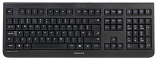 Picture of Cherry NRNC JK-0800GB-2 Quiet Key Abrasion Resistant UK English Keyboard&#44; Black