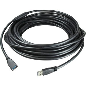25 ft. Pro AV IT Active USB 3.0 A Type Male to Female Extension Cables with Boosters