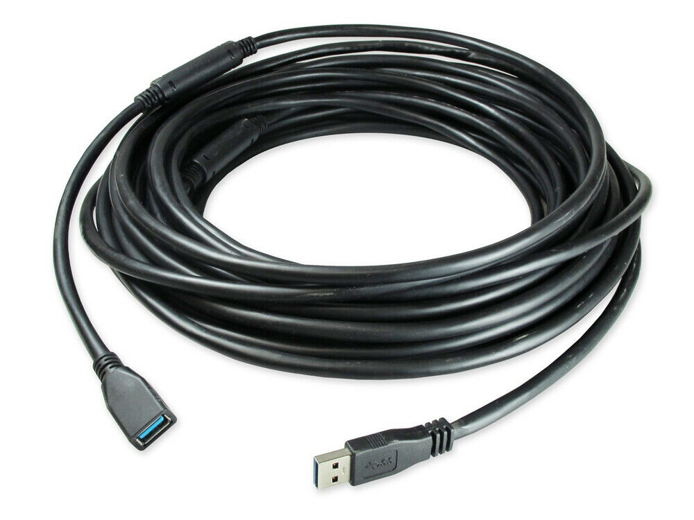 35 ft. Pro AV-IT Plenum Active USB 3.0 Male-Female Cable