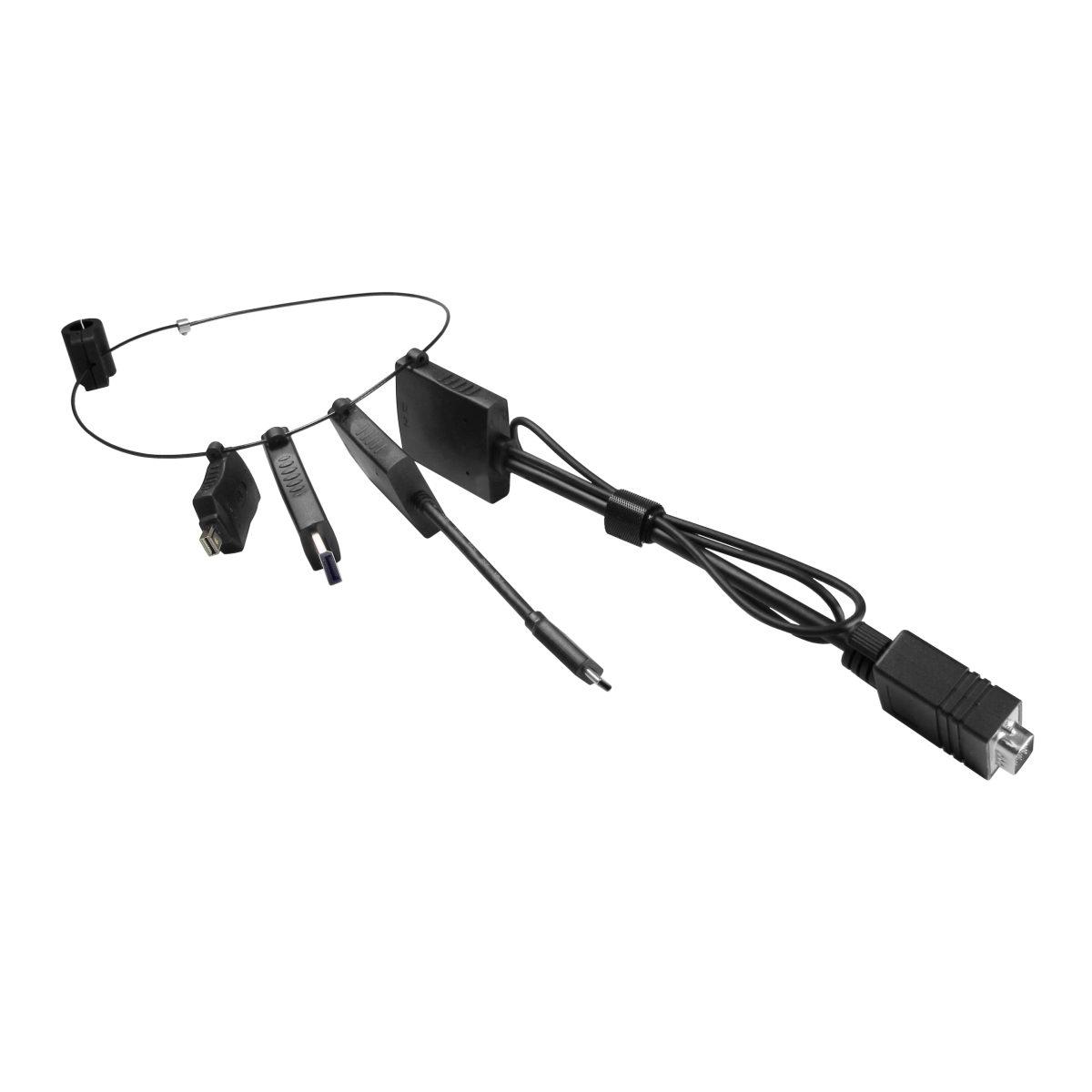 RING-5 Adapter Ring Mini-Displayport Displayport USB-C & Vga