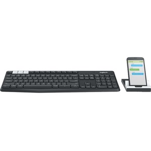 Picture of Logitech 920-008165 K375s Multi-Device Wireless Keyboard & Stand Combo
