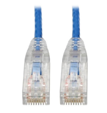 Tripp Lite N201-S8N-BL 8 in. RJ45 Blue Cat6 UTP Patch Cable