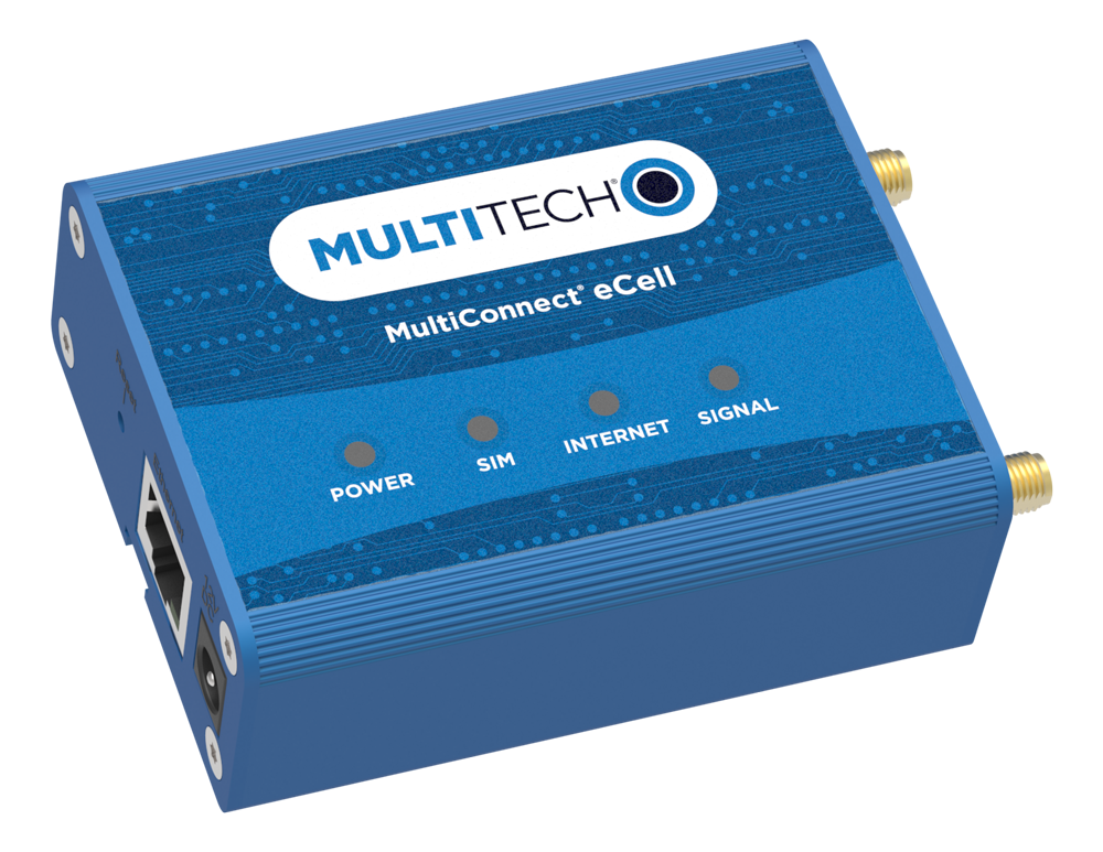 Picture of Multi-Tech Systems MTE-LAT6-B07-US LTE Cat 4 Cellular to Ethernet Bridge with US Accessory Kit&#44; AT & T