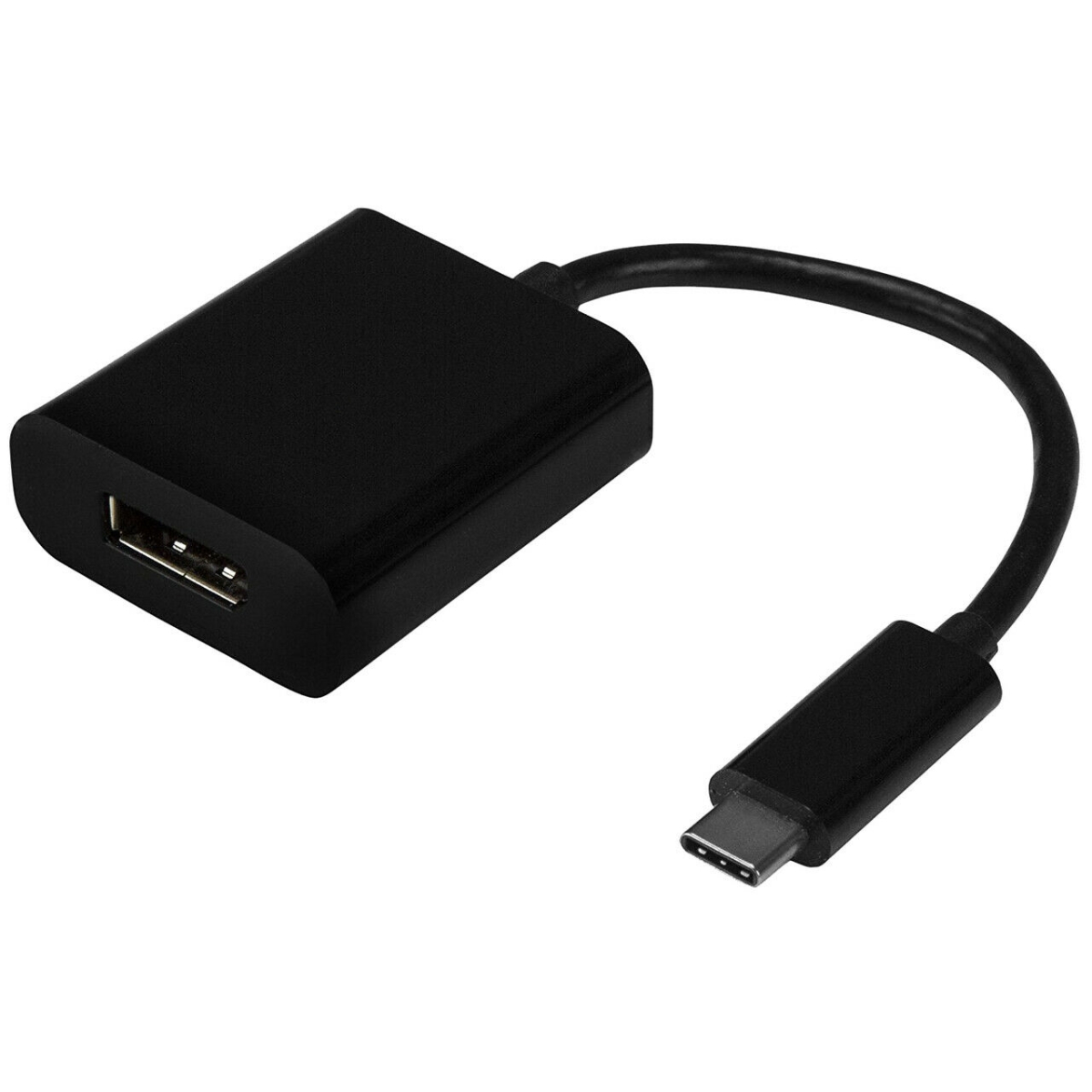 Picture of 4xem 4XUSBCDISPADAPT 10 ft. 4K 60HZ USB Type-C to Display Port Adapter&#44; Black