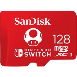 128 GB SanDisk MicroSDXC UHS-I Memory Card for Nintendo Switch -  WDT, WD306074